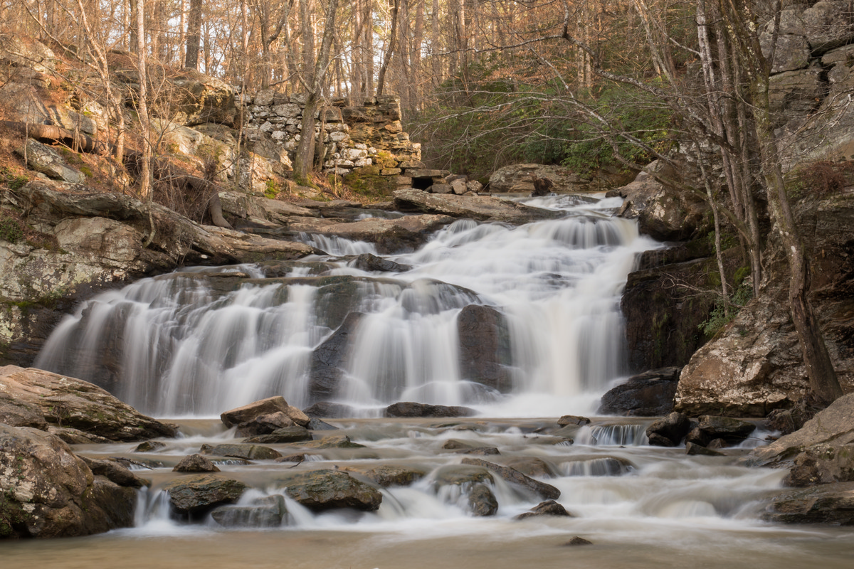 Cochran Mill Park, Chattahoochee Hills Georgia - Waterfall